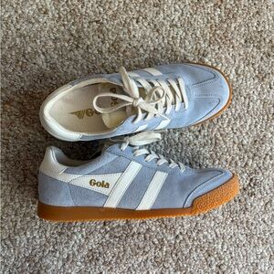 Gola Elan Light Blue and White Women's Sneakers